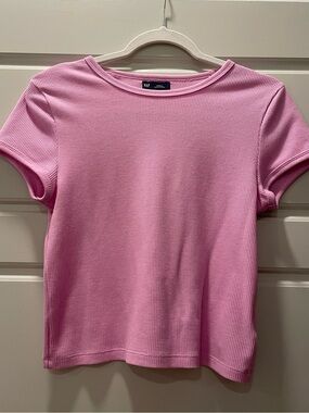 Gap Textured Fitted Baby Tee